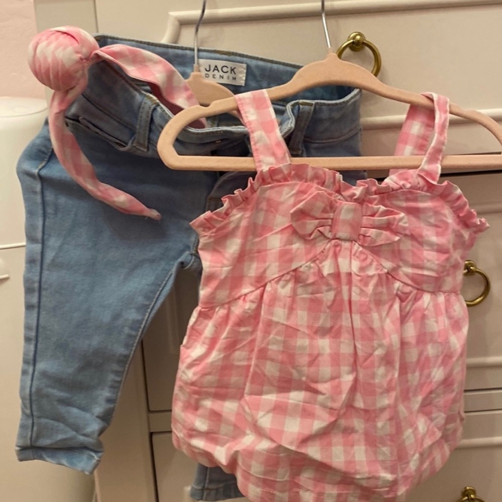 VGUC Janie and Jack outfit